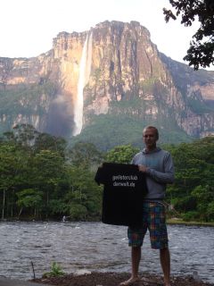 Angel Falls in Venezuela, der höchste Wasserfall der Welt.
